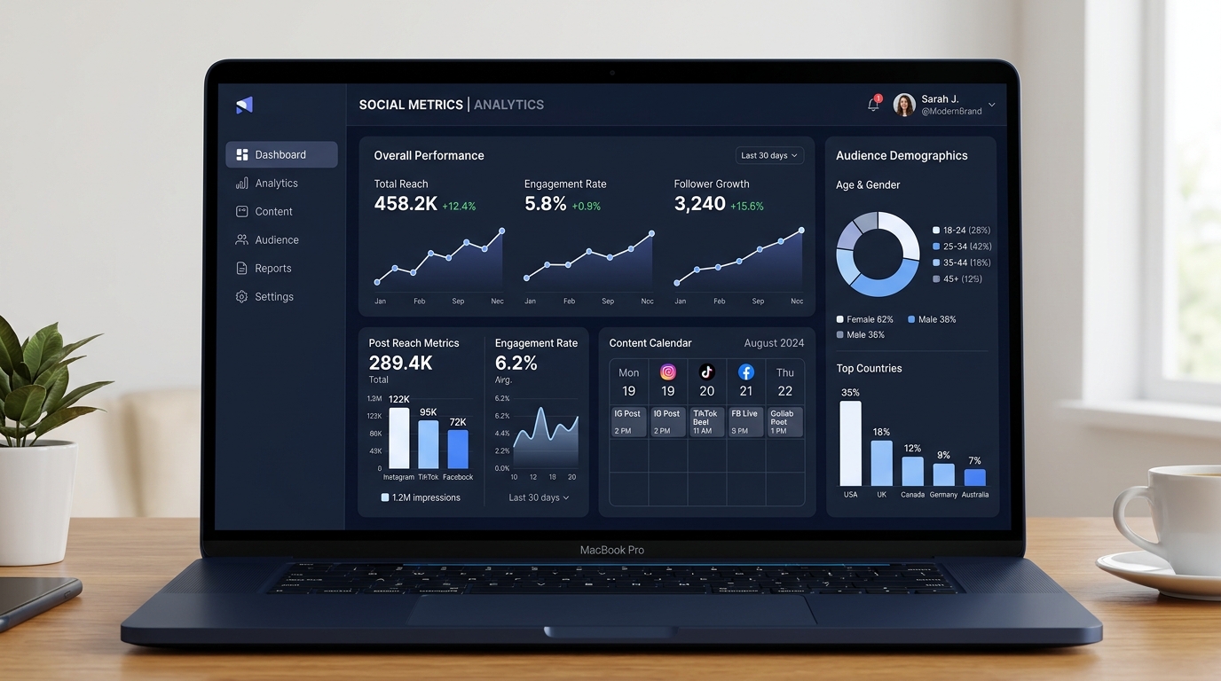 Multi-Platform Social Growth & Community Engine - Social Media Management